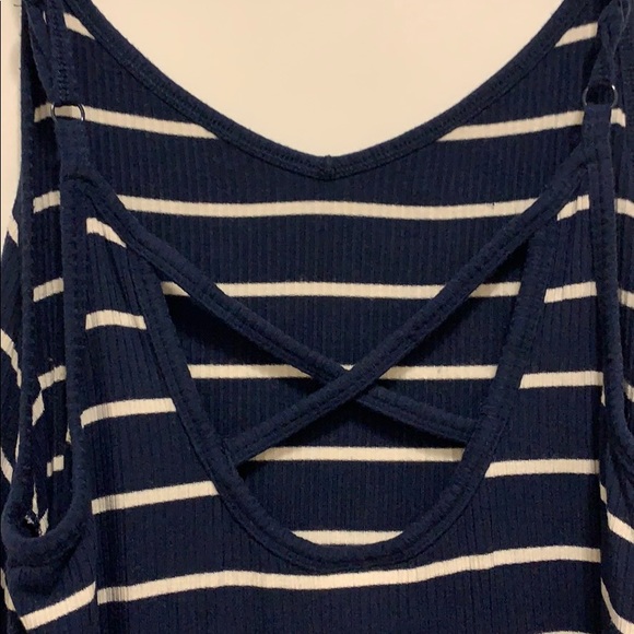 Mossimo Nay & White Stripped Dress - Picture 3 of 4